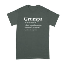 Grumpa Tshirt Grumpa Like a Regular Grandpa Only Grumpier Shirt