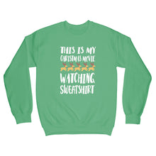 This Is My Christmas Movie Watching Sweatshirt Christmas Movie Watching Sweatshirt