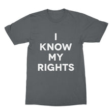 Kaepernick Shirt I Know My Rights T-Shirt Black Lives Matter BLM Tee