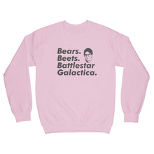Bears Beets Battlestar Galactica Sweatshirt Jim Halpert Sweatshirt