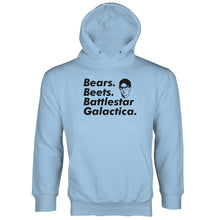 Bears Beets Battlestar Galactica Hoodie Jim Halpert hoodie