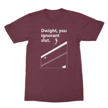 Dwight You Ignorant Shirt Michael and Dwight Shirt Schrute Scott T Shirt