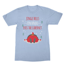 Funny Christmas T Shirts Jingle Bells Zinfandel Pass The Cabernet Wine Tshirts