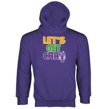 Let's Get Cray Hoodie Lets Get Cray Mardi Gras Hoodie Crawfish