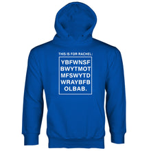 This is for Rachel Hoodie This is for Rachel Voicemail Hoodie You Big Fat
