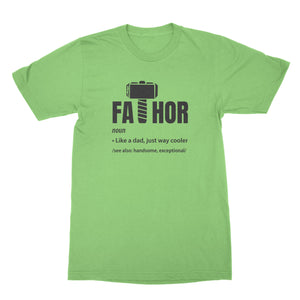 Fa Thor T Shirt Fa-thor Like Dad Just Way Mightier Hero T Shirts
