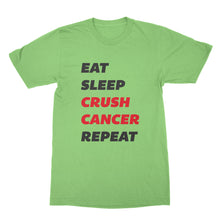 Eat Sleep Crush Cancer Repeat Shirt Fck Cancer Shirt