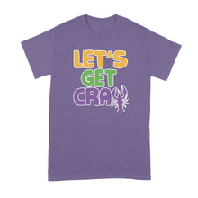 Lets Get Cray Mardi Gras Shirt Let's Get Cray Crawfish Funny Mardi Gras T-Shirt