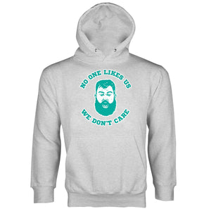 Jason Kelce No One Likes Us Hoodie We Dont Care Philly Sweatshirt