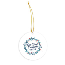 Our First Pandemic Ornament Our First Pandemic Christmas Ornament Pandemic Ornament 2020
