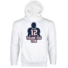 Thank You Tom Hoodie Brady Goat Hoodie