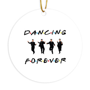 Chandler Bing Ornament Dancing Forever Matthew Perry Christmas Ornaments for Tree