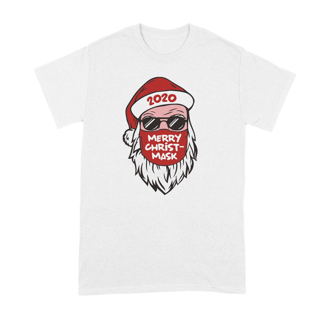 Merry Christmask Shirt Christmas 2020 Quarantine Tshirt Merry Christ Mask