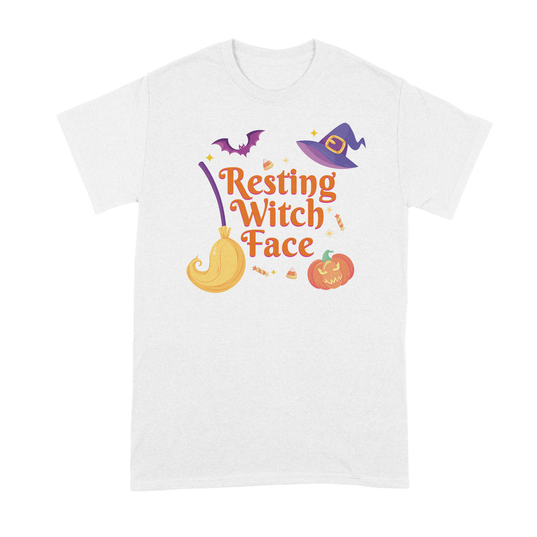 Resting Witch Face Tshirt Funny Witches Shirts for Halloween Shirt