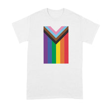 Progress Flag T Shirt LGBTQ Shirts LGBTQIA Shirt