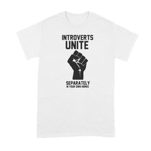Introvert Shirt Introverts Unite Separately in Your Homes Tshirt Funny Introvert Shirts
