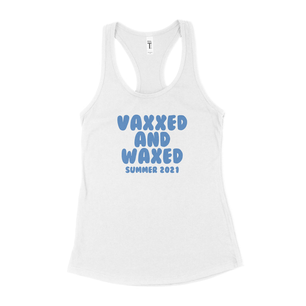 Vaxxed and Waxed Tank Vaxxed Tshirt Women
