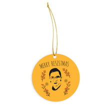 RBG Ornament Merry Resistmas Ornament Ruth Bader Ginsburg Ornament RBG Ornaments for Christmas Tree