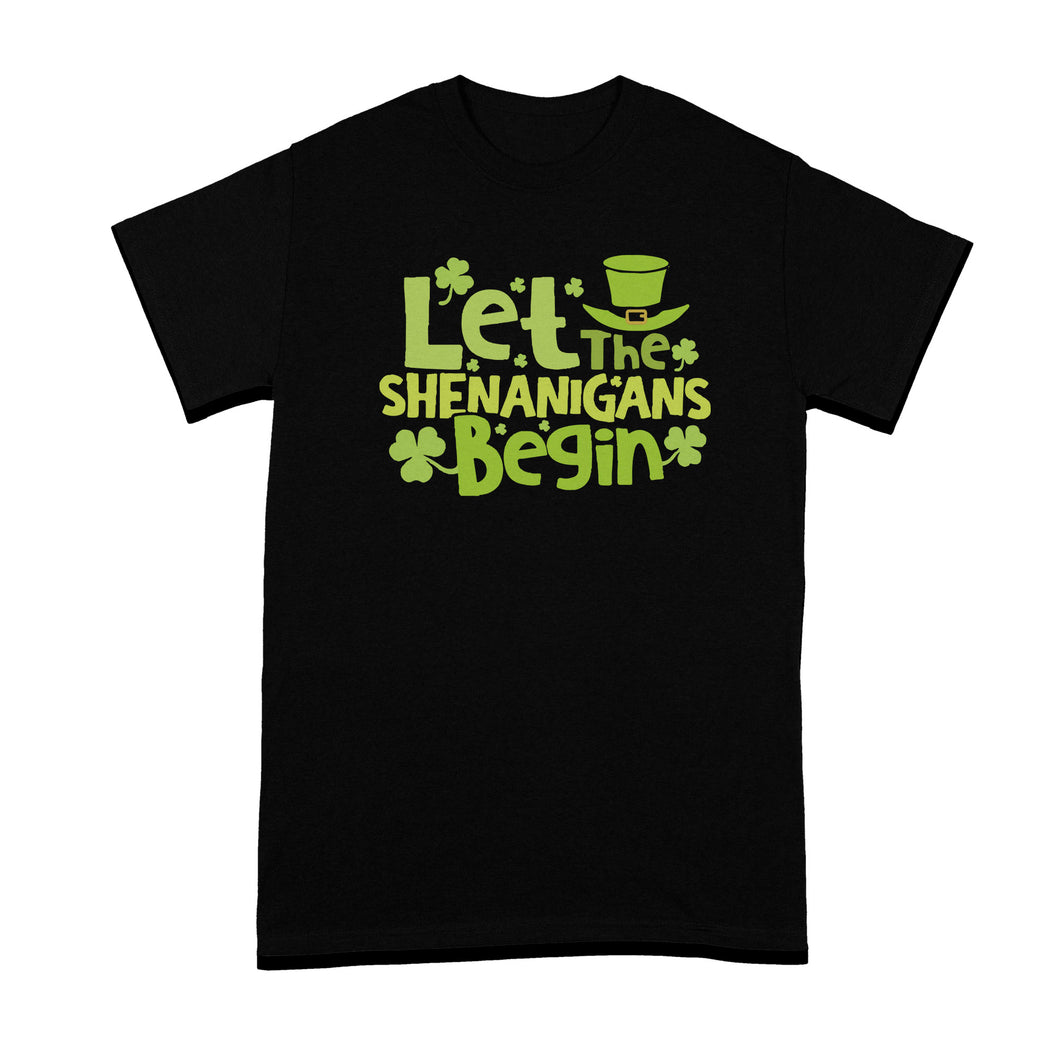 Let the Shenanigans Begin Shirt Shenanigans Tshirt St Patrick’s Day Tee Shirts