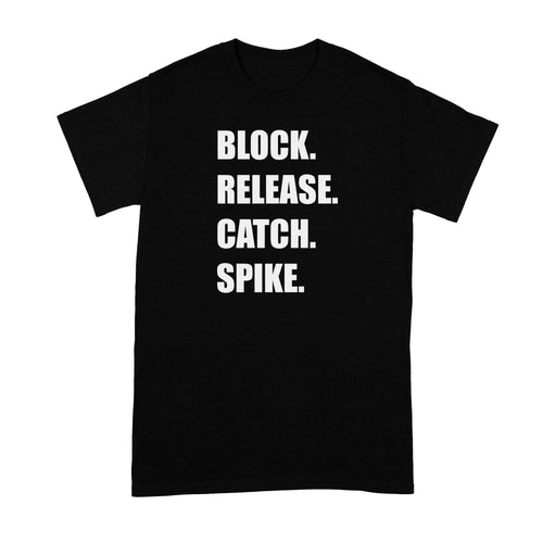 Block Release Catch Spike Shirt National Tight End Day Shirt