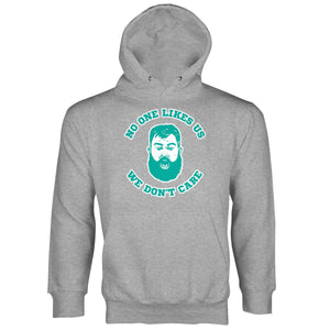 Jason Kelce No One Likes Us Hoodie We Dont Care Philly Sweatshirt