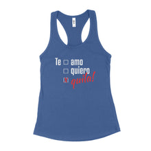 Tequila Te Amo Tank Te Amo Tequila Tank Top Women Tequila Tanks for Women
