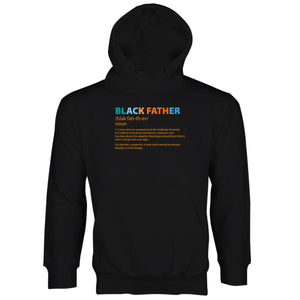 Black Father Definition Hoodie Black Fathers Hoodie