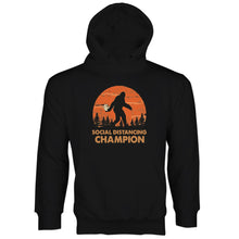 Social Distancing Champion Hoodie Bigfoot Social Distancing Champion Hoodie