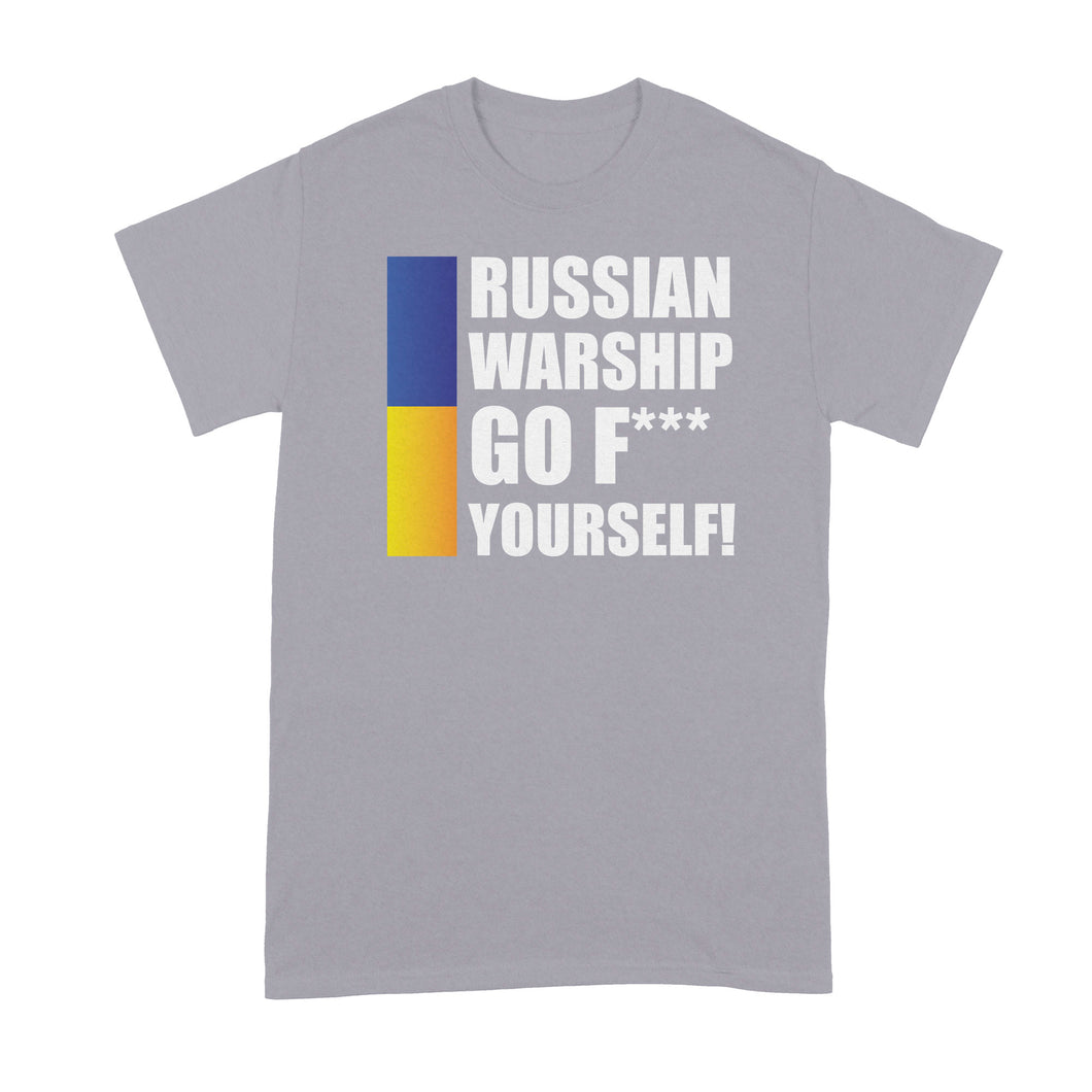 Russian Warship Go F Yourself Tee Shirt Ukrainian Tshirt