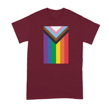 Progress Flag T Shirt LGBTQ Shirts LGBTQIA Shirt