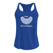 Vote Were Ruthless Tank Top Womens Vote We Are Ruthless Tshirt Women Tanks RBG Ruth Bader Ginsburg We're