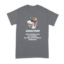 Dadacorn Shirt Dad Unicorn Shirt Fathers Day Dad Unicorn Birthday Shirt