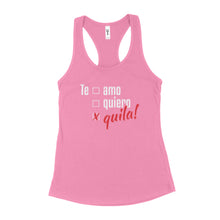 Tequila Te Amo Tank Te Amo Tequila Tank Top Women Tequila Tanks for Women
