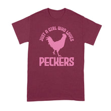 Just A Girl Who Loves Peckers Shirt A Girl Who Loves Peckers Tshirt