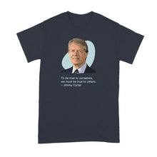 ‌  Jimmy Carter Shirt Quote 1976 Mondale Tshirt Humanitarian T-Shirt