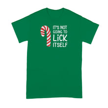 Its Not Going to Lick Itself Shirt Candy Cane Tshirt Funny Christmas T Shirts