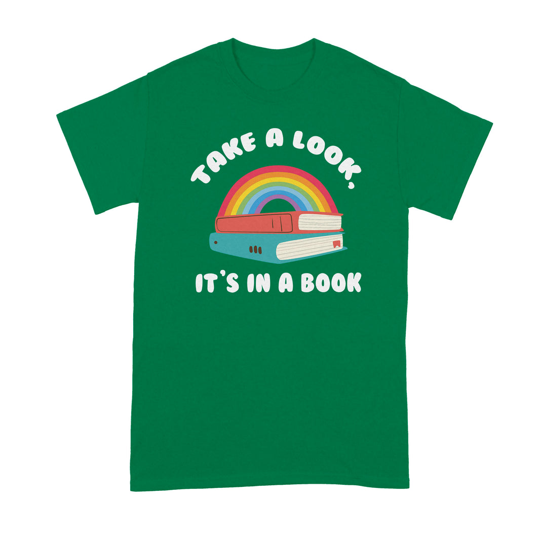 Take a Look Its in a Book Tshirt Books Lover Shirt