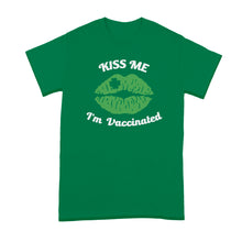 Kiss Me Im Vaccinated Shirt Irish Vaccinated Shirt Kiss Me I’m Vaccinated