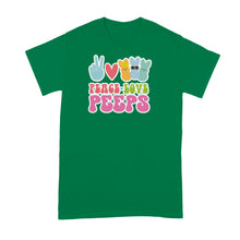 Peace Love Peeps Shirt Funny Easter Tshirt Cute T-Shirt
