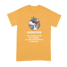 Dadacorn Shirt Dad Unicorn Shirt Fathers Day Dad Unicorn Birthday Shirt