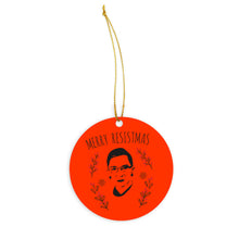 RBG Ornament Merry Resistmas Ornament Ruth Bader Ginsburg Ornament RBG Ornaments for Christmas Tree