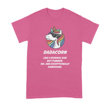 Dadacorn Shirt Dad Unicorn Shirt Fathers Day Dad Unicorn Birthday Shirt