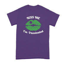 Kiss Me Im Vaccinated Shirt Irish Vaccinated Shirt Kiss Me I’m Vaccinated