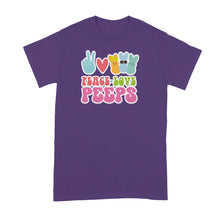 Peace Love Peeps Shirt Funny Easter Tshirt Cute T-Shirt