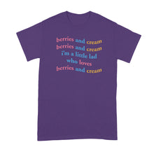 Berries and Cream Shirt Im a Little Lad Who Loves Berries and Cream