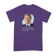 ‌  Jimmy Carter Shirt Quote 1976 Mondale Tshirt Humanitarian T-Shirt