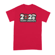 Christmas 2020 Shirt Santa Wearing Mask Shirt Santa Mask Shirt Funny 2020 Xmas Shirts