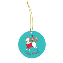 Unicorn Christmas Ornament Christmas Unicorn Ornaments
