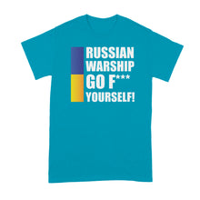 Russian Warship Go F Yourself Tee Shirt Ukrainian Tshirt