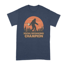Social Distancing Champion Shirt Bigfoot Social Distancing Shirt Toilet Paper Sasquatch Tshirt